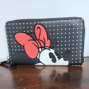 Minnie Mouse Polka Dot Wallet